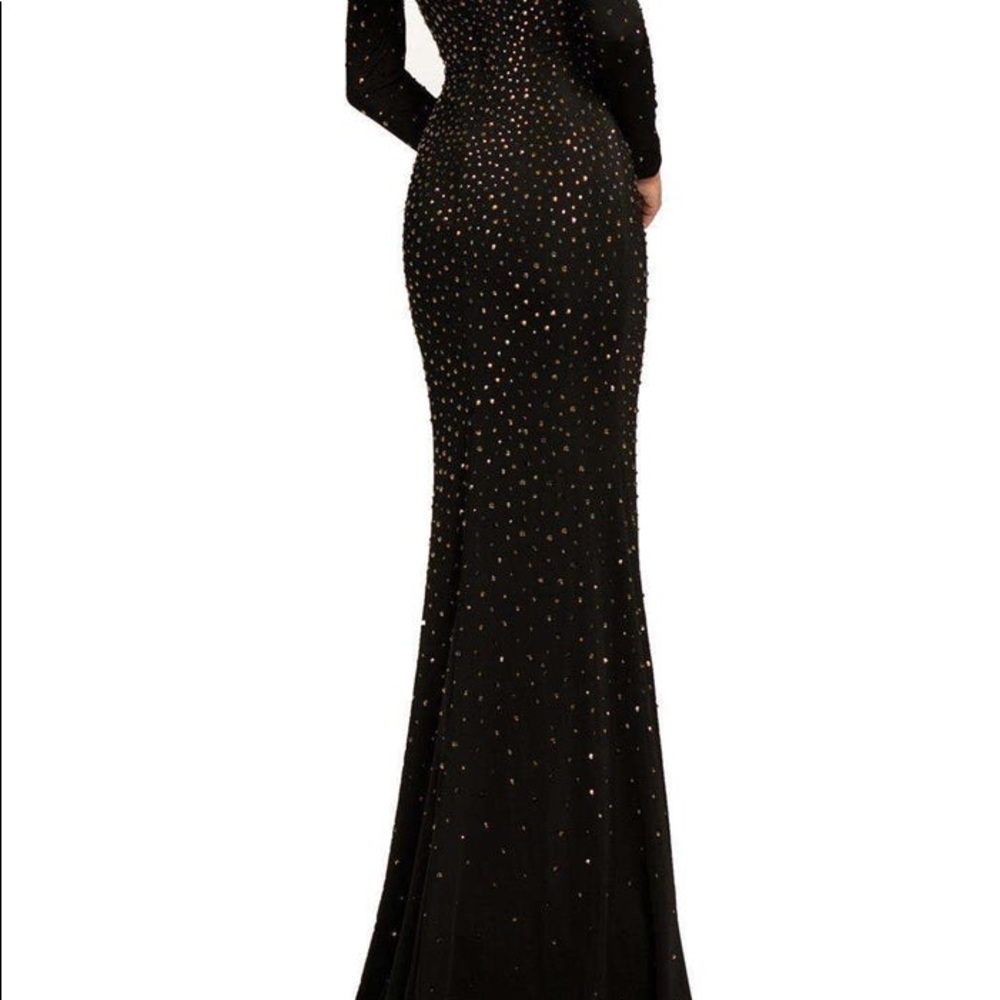Johnathan Kayne Hand Beaded Gown - Picture 4 of 13